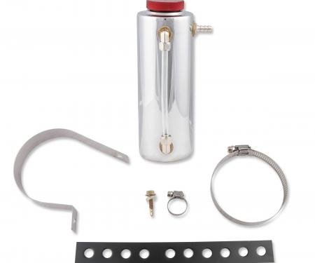 Mr. Gasket Radiator Fluid Reservoir / Recovery Tank, Polished Aluminum 9135