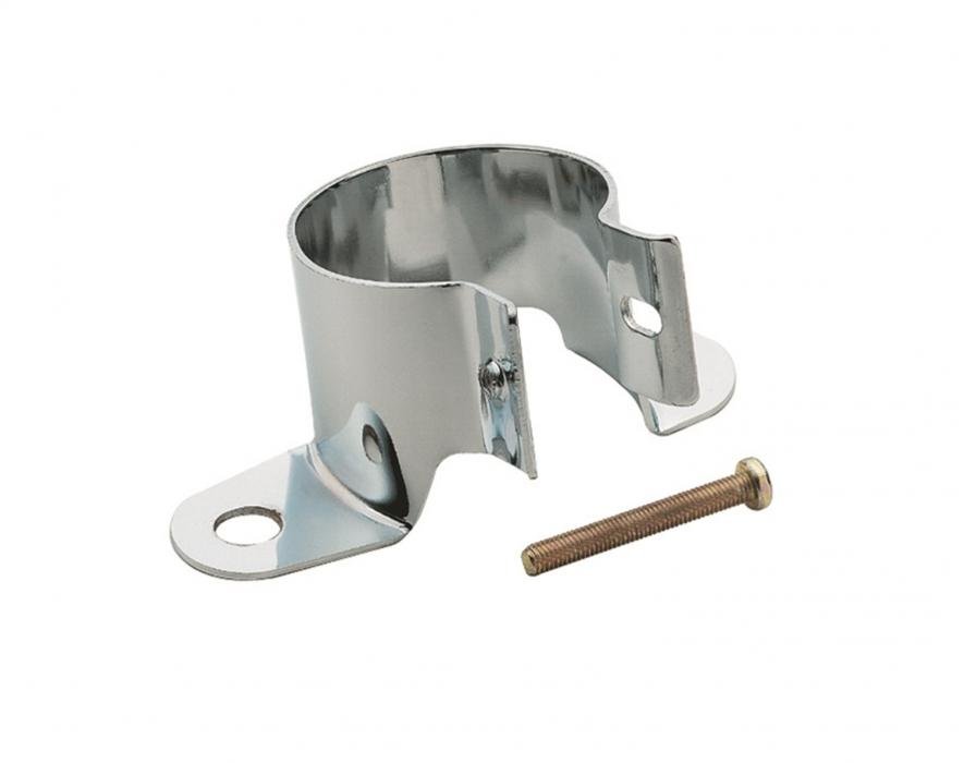 Mr. Gasket Chrome Coil Holder Bracket with Bolt, Angled Mount 9767 ...