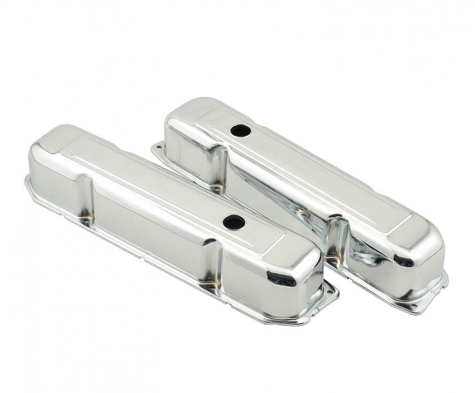 Mr. Gasket Chrome Valve Covers 9807