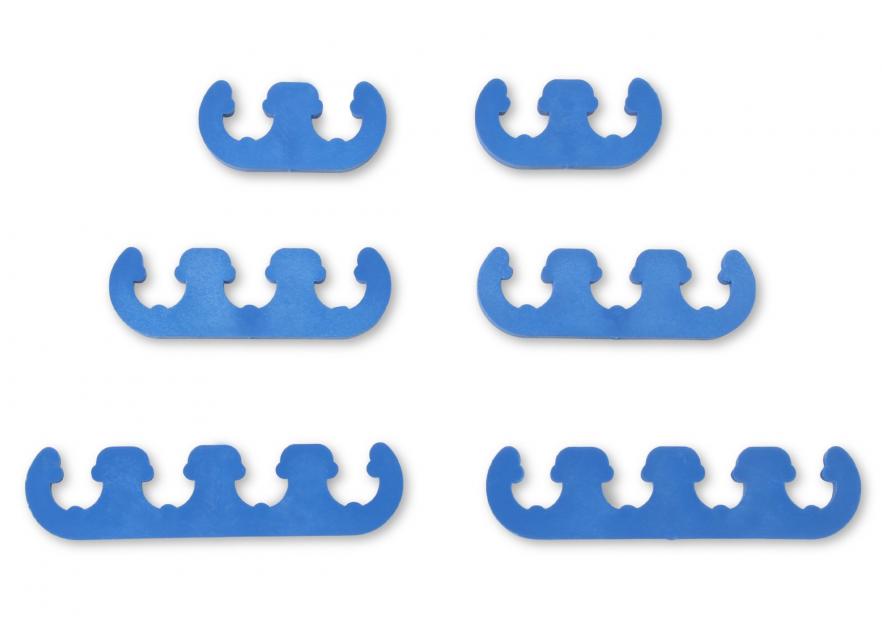 Mr. Gasket Plastic Wire Separator-Blue 9877 | Moparts
