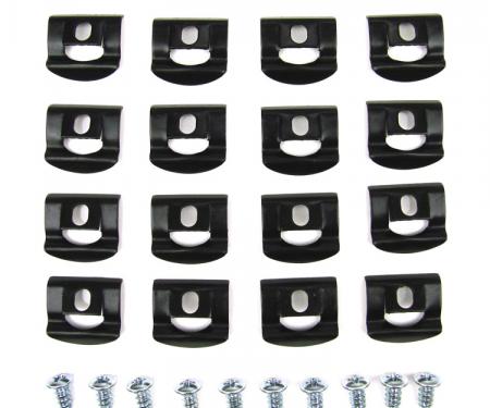 Precision Fits 2 door hardtop (coupe) models - Molding Clip Kit, Rear Window, 40 Piece Set PCK-4052-68