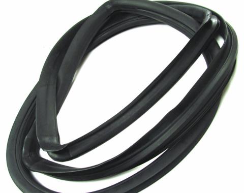 Precision 2/4Dr Sedan and 4Dr Hardtop Models - Windshield Weatherstrip Seal With Trim Groove for lockstrip WCR D591