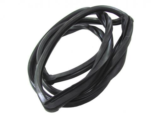 Precision 2Dr Hardtop Models - Rear Window Weatherstrip Seal, Works With Chrome Trim That Inserts into Body Clips WCR DB3589