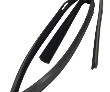 Precision Glass Run Channel, Left Hand, Rear Door GRL 6120 84