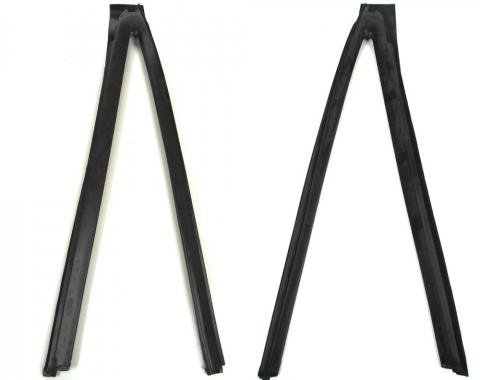 Precision 1968-1970 Dodge Coronet Quarter Window Weatherstrip Seal, Left and Right Hand, Pair QWP 3411 68