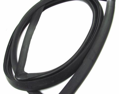 Precision All Models Except Convertibles - Windshield Self-locking Weatherstrip Seal Works With Chrome Trim That Inserts into Body Clips WCR D647