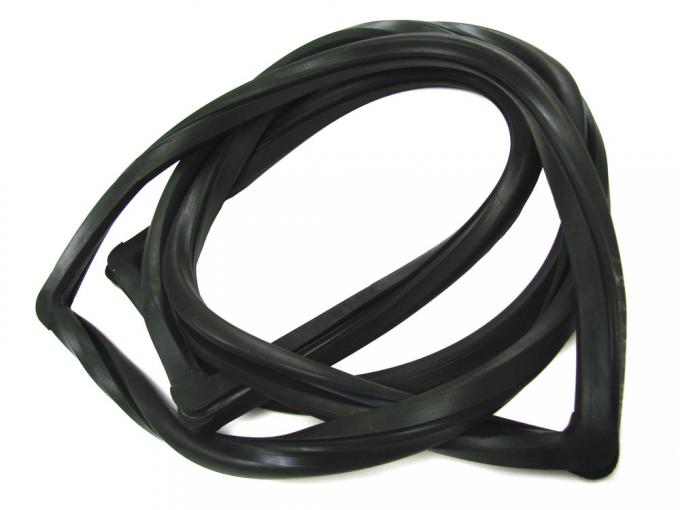 Precision 1966-1967 Dodge Charger Rear Window Weatherstrip Seal, Works With Chrome Trim That Inserts into Body Clips WCR DB3586