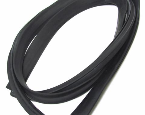 Precision 2 door (Sport/Demon) hardtop-Rear Window Lockstrip Type Weatherstrip Seal, Works With Chrome Trim That Inserts into body Clips WCR DB4932