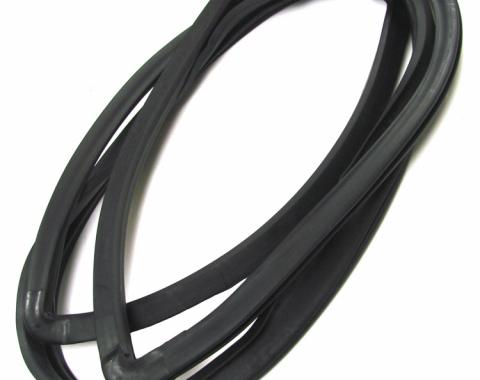 Precision Convertible Models - Windshield Self-locking Weatherstrip Seal Works With Chrome Trim That Inserts into Body Clips WCR D671