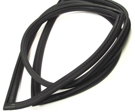 Precision 2Dr Hardtop Models - Windshield Weatherstrip Seal With Trim Groove for Steel Trim WCR D645