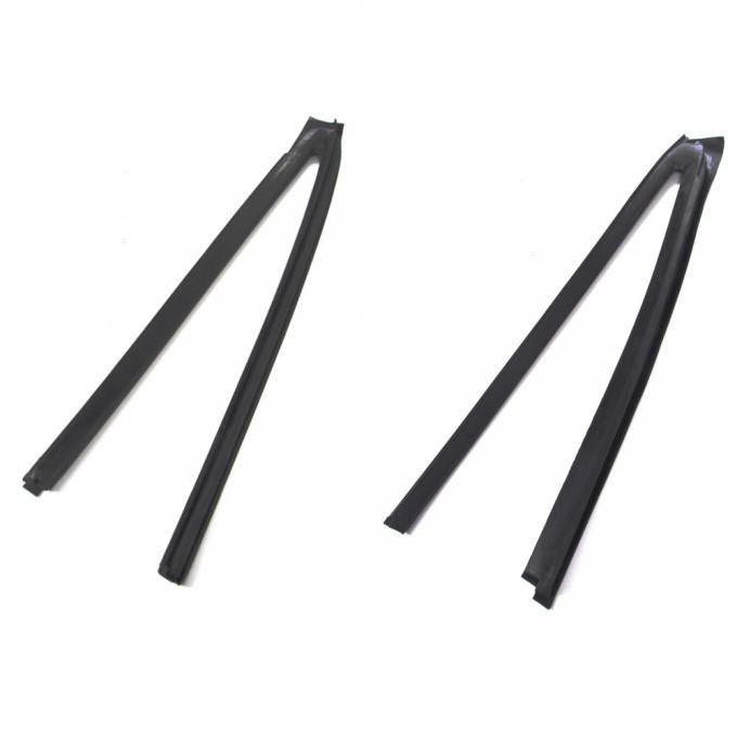 Precision Quarter Window Weatherstrip Seal, Left and Right Hand, Pair QWP 3410 68