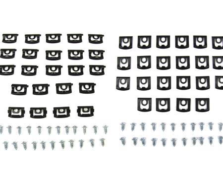 Precision 1968-1976 Dodge Dart Molding Clip Kit MCK-3441-68