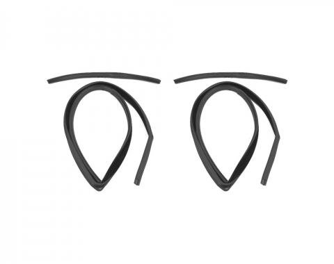 Precision Glass Run Channel, Left and Right Hand, 4 Piece Kit GRK 3111 94