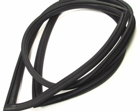Precision 2Dr Hardtop Models - Windshield Weatherstrip Seal With Trim Groove for Steel Trim WCR D645