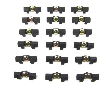 Precision Molding Clip Kit, Windshield, 18 Piece Set PCK-647-64