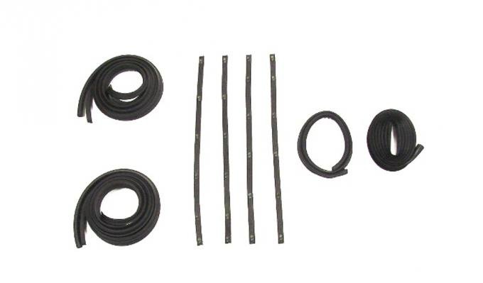 Precision Door Weatherstrip Seal Kit, Glassruns, Beltlines and Door Seals. Left and Right, 10 Piece Kit DK 3110 61