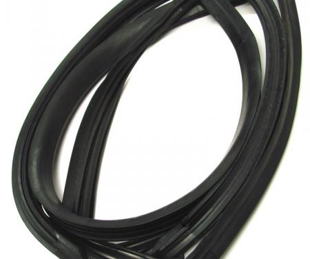 Precision 2/4Dr Sedan Models - Windshield Self-locking Weatherstrip Seal Works With Chrome Trim WCR D691