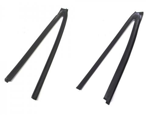 Precision Quarter Window Weatherstrip Seal, Left and Right Hand, Pair QWP 3410 68