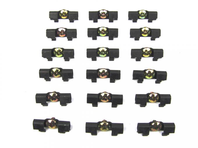 Precision Molding Clip Kit, Windshield, 18 Piece Set PCK-647-64