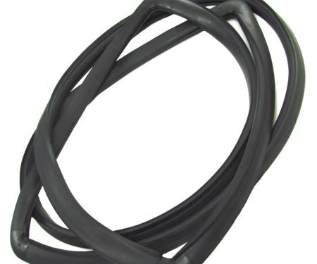 Precision Convertible Models - Windshield Self-locking Weatherstrip Seal Works With Chrome Trim That Inserts into Body Clips WCR D647 A