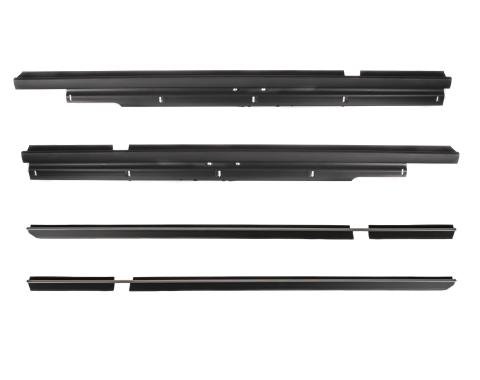 Precision 1990 Dodge Dakota Beltline Molding Kit, Left and Right Hand, 4 Piece Kit, Convertible Only WFK 3110 89
