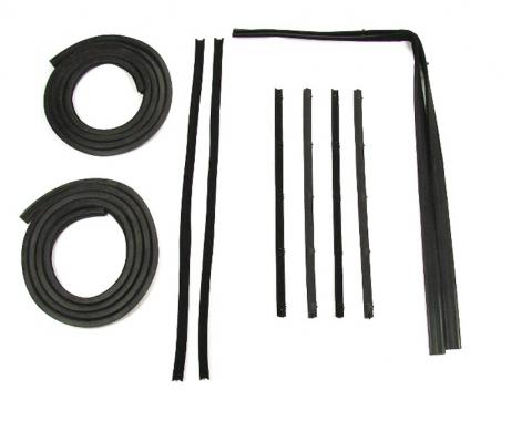 Precision Door Weatherstrip Seal Kit, Glassruns, Beltlines and Door Seals. Left and Right, 10 Piece Kit DK 3110 78
