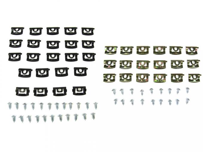 Precision 1968-1969 Plymouth Barracuda Molding Clip Kit MCK-3443-68