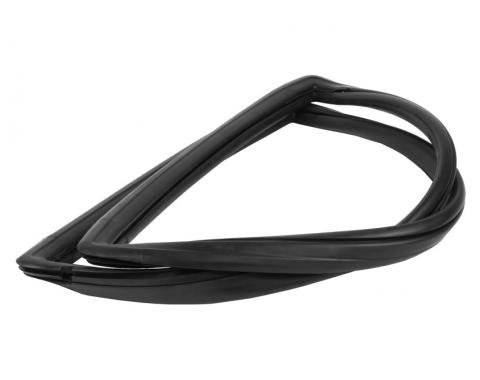 Precision 1984-1996 Jeep Cherokee Quarter Window Weatherstrip Seal, Without Trim Groove, Right Hand WBL DQ6607