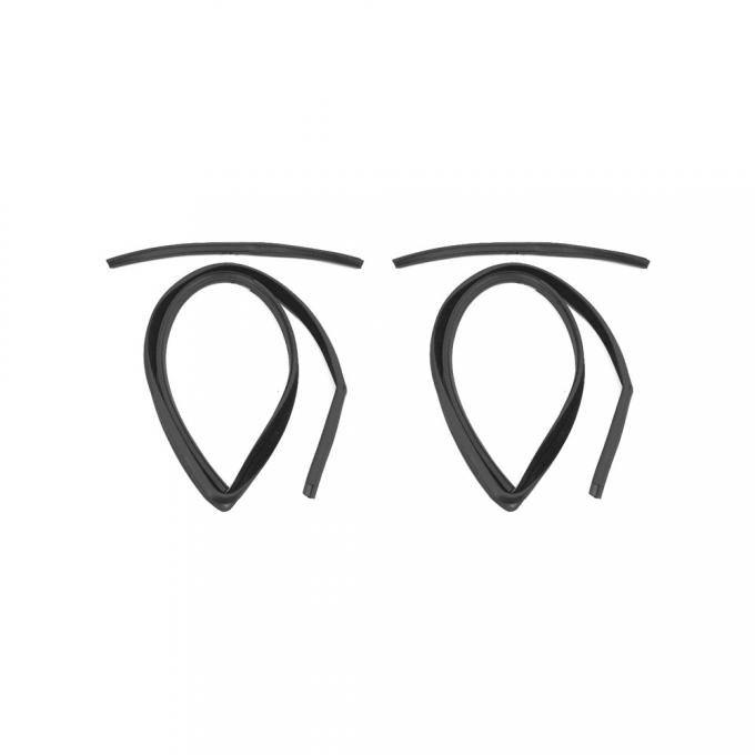 Precision Glass Run Channel, Left and Right Hand, 4 Piece Kit GRK 3111 94