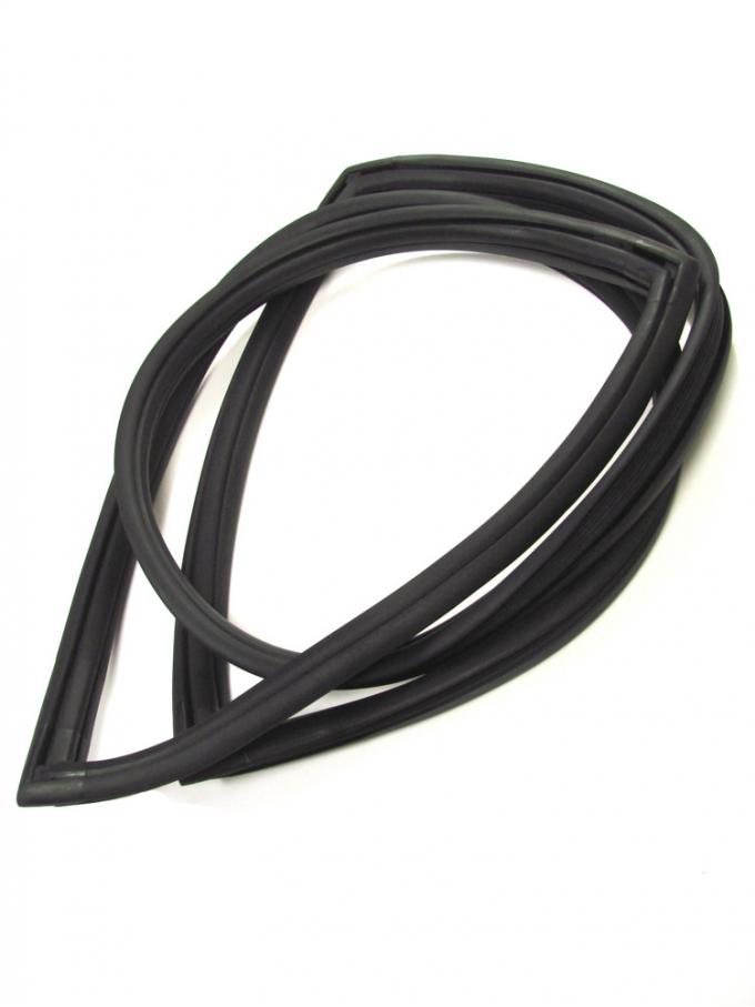 Precision 2Dr Hardtop Models - Windshield Weatherstrip Seal With Trim Groove for Steel Trim WCR D645