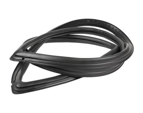 Precision 1984-1996 Jeep Cherokee Rear Window Weatherstrip Seal, Without Trim Groove WBL DB6600