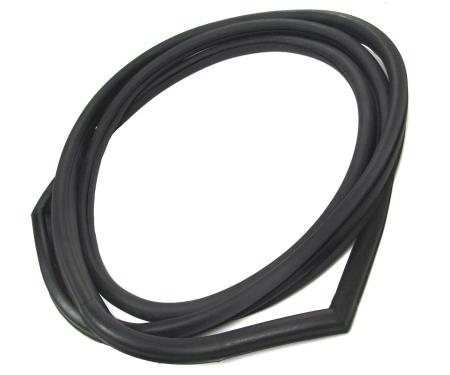 Precision 2Dr Hardtop Models - Rear Window Weatherstrip Seal, Works With Chrome Trim That Inserts into Body Clips WCR DB3216