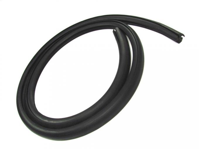 Precision Small - Rear Window Weatherstrip Seal, With Trim Groove for lockstrip WCR D2333 T
