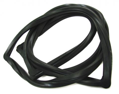Precision 1966-1967 Dodge Charger Rear Window Weatherstrip Seal, Works With Chrome Trim That Inserts into Body Clips WCR DB3586