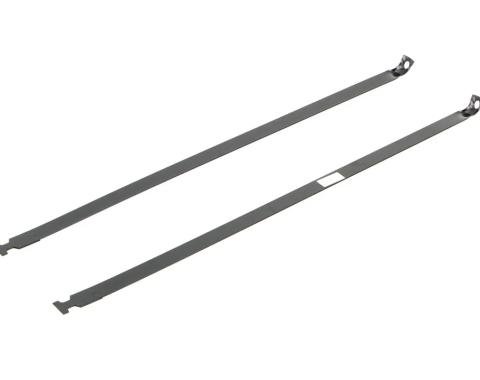 AMD Gas Tank Straps, LH/RH Pair, 68-76 Dodge Plymouth A-Body X880-1068-P