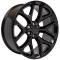 OE Replica Wheels CV98B - 24" Replica CV98B fits Chevy Silverado 24x10 Gloss Black CV98B-24100-6550-24B
