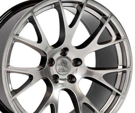 OE Replica Wheels DG15 - 20" Replica Wheel DG15 Fits Dodge Hellcat Rim 20x9 Hyper Wheel DG15-20090-5115-18HB