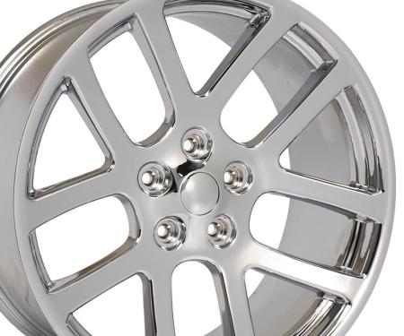 OE Replica Wheels DG51 - 22" Replica Wheel DG51 Fits Dodge RAM Rim 22x10 Chrome Wheel DG51-22100-5550-25C