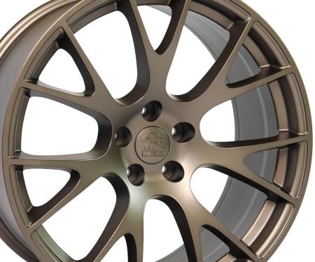 OE Replica Wheels DG69 - 22" Replica Wheel DG69 Fits Dodge RAM Hellcat Rim 22x10 Bronze Wheel DG69-22100-5550-25BR