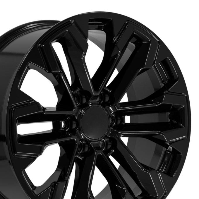 OE Replica Wheels CV69 - 20" Replica CV69 fits Chevrolet Silverado 20 in. x 9 in. Gloss Black CV69-20090-6550-26B