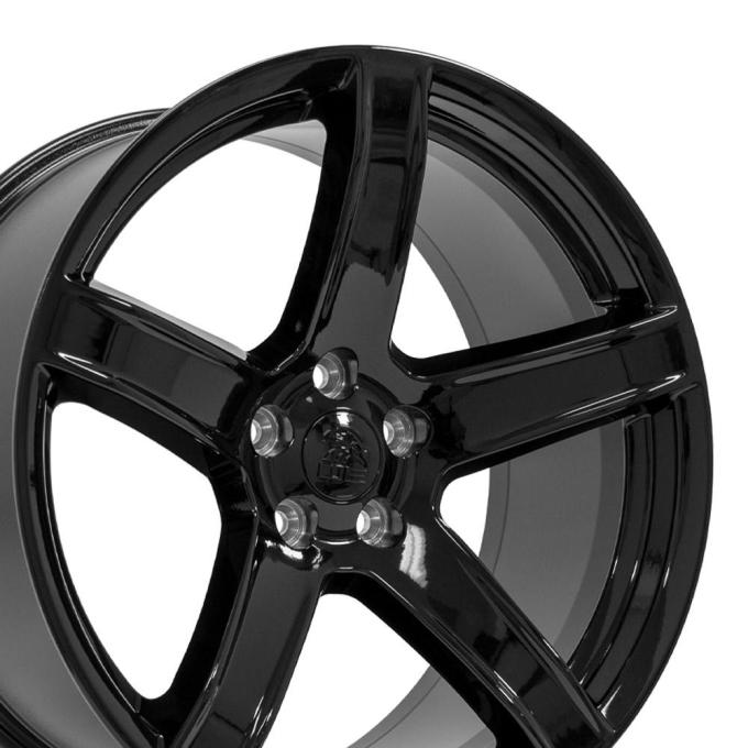 OE Replica Wheels DG22 - 20" Replica Wheel DG22 Fits Dodge Challenger 20x9.5 Gloss Black Wheel DG22-20095-5115-18B