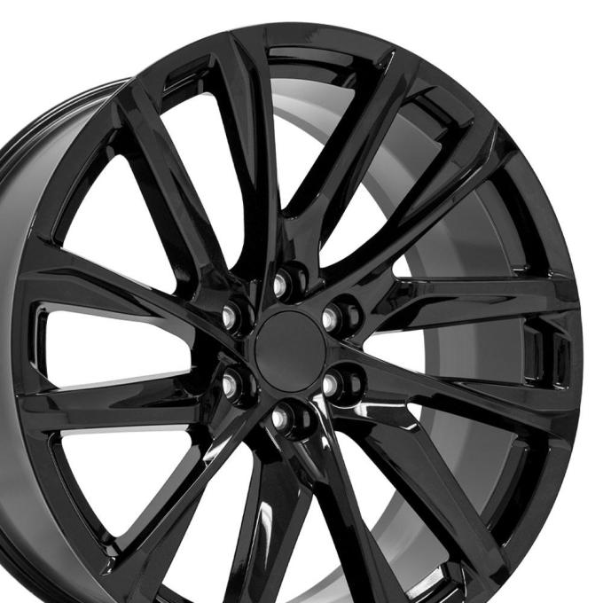 OE Replica Wheels CA90 - 24" Replica CA90 fits Cadillac Escalade 24x10 Gloss Black CA90-24100-6550-28B