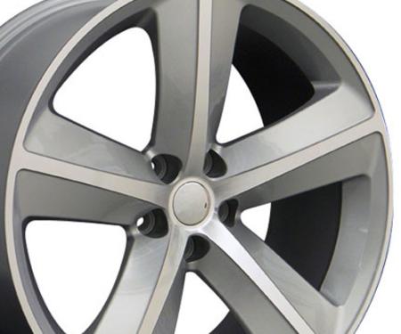 OE Replica Wheels DG05 - 20" Replica Wheel DG05 Fits Dodge Charger SRT Rim 20x9 Silver Wheel DG05-20090-5115-20MS