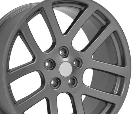 OE Replica Wheels DG51 - 22" Replica Wheel DG51 Fits Dodge RAM Rim 22x10 Gunmetal Wheel DG51-22100-5550-25G