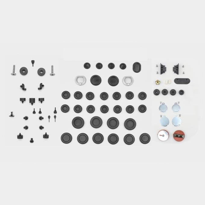 Detroit Muscle Technologies Mopar E Body 70 Challenger Mega Body Plug & Bumper Set AUTO ECH7070BK01-MA