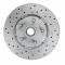 Leed Brakes Spindle Kit with Drilled Rotors and Black Powder Coated Calipers BFC2002SMX