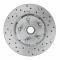 Leed Brakes Spindle Kit with Drilled Rotors and Zinc Plated Calipers FC2002SMX