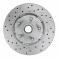 Leed Brakes Spindle Kit with Drilled Rotors and Zinc Plated Calipers FC2002SMX