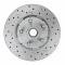 Leed Brakes Spindle Kit with Drilled Rotors and Black Powder Coated Calipers BFC2002SMX