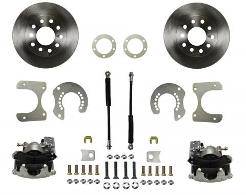 Leed Brakes Rear Disc Brake Kit with Plain Rotors and Zinc Plated Calipers RC2001